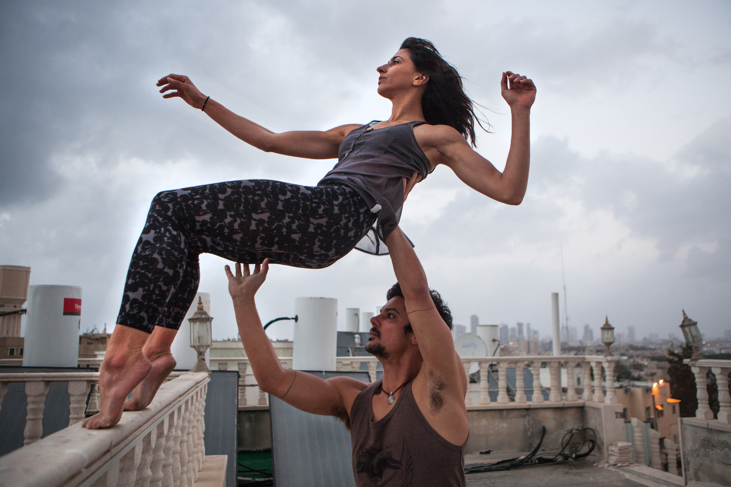 Anderson Braz and Oryan Yohanan for Dancers on Rooftops by Ben Hopper (2013)