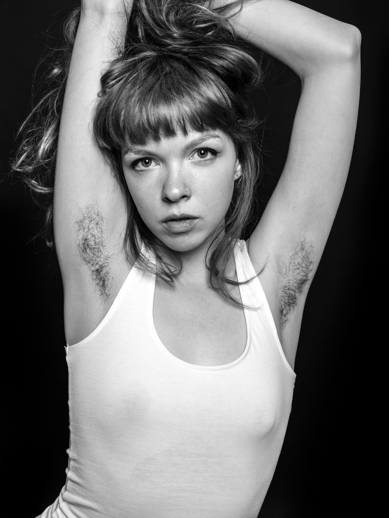 Girl Hairy Underarms Photo